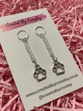 Load image into Gallery viewer, Paw Print Hearing Aid Charms