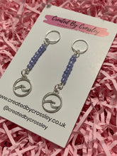 Load image into Gallery viewer, Blue Wave Hearing Aid Charms