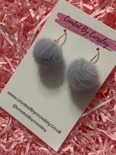 Load image into Gallery viewer, Fluffy Colourful Charm Earrings