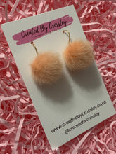Load image into Gallery viewer, Fluffy Colourful Charm Earrings
