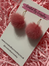 Load image into Gallery viewer, Fluffy Colourful Charm Earrings