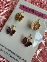 Load image into Gallery viewer, Butterfly Earring Duo