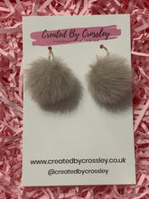 Load image into Gallery viewer, Fluffy Colourful Charm Earrings