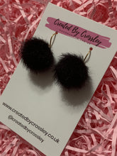 Load image into Gallery viewer, Fluffy Colourful Charm Earrings