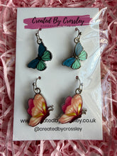 Load image into Gallery viewer, Butterfly Earring Duo