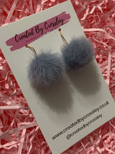 Load image into Gallery viewer, Fluffy Colourful Charm Earrings