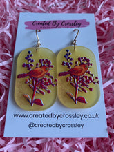 Load image into Gallery viewer, Large Bird Charm Earrings