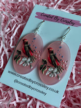 Load image into Gallery viewer, Large Bird Charm Earrings