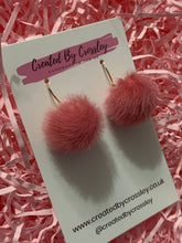 Load image into Gallery viewer, Fluffy Colourful Charm Earrings
