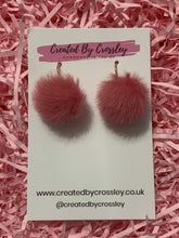 Load image into Gallery viewer, Fluffy Colourful Charm Earrings