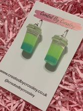 Load image into Gallery viewer, Two Tone Fruit Drink Charm Earrings