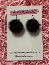 Load image into Gallery viewer, Fluffy Colourful Charm Earrings