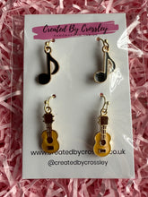 Load image into Gallery viewer, Music Earring Duo