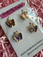 Load image into Gallery viewer, Butterfly Earring Duo