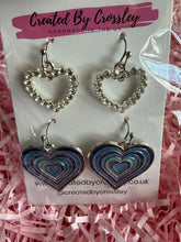 Load image into Gallery viewer, Hearts Earring Duo