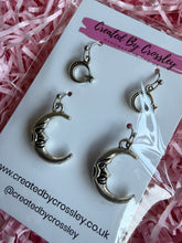Load image into Gallery viewer, Moon Earring Duo