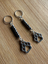 Load image into Gallery viewer, Paw Print Hearing Aid Charms