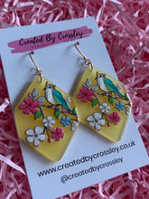 Load image into Gallery viewer, Large Bird Charm Earrings