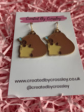 Load image into Gallery viewer, Capybara Charm Earrings