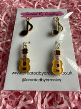Load image into Gallery viewer, Music Earring Duo