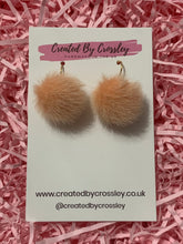 Load image into Gallery viewer, Fluffy Colourful Charm Earrings
