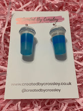 Load image into Gallery viewer, Two Tone Fruit Drink Charm Earrings