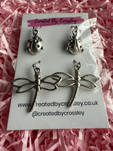 Load image into Gallery viewer, Insect Earring Duo