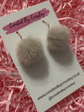 Load image into Gallery viewer, Fluffy Colourful Charm Earrings