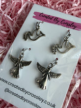 Load image into Gallery viewer, Dove Angel Earring Duo