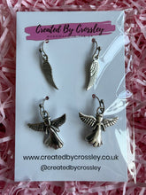 Load image into Gallery viewer, Elegant Angel Earring Duo