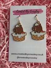 Load image into Gallery viewer, Capybara Charm Earrings