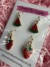 Load image into Gallery viewer, Fruit Earring Duo
