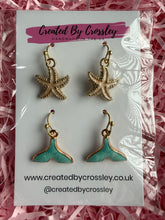 Load image into Gallery viewer, Ocean Earring Duo
