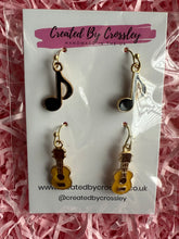 Load image into Gallery viewer, Music Earring Duo