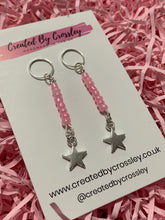 Load image into Gallery viewer, Pink Star Hearing Aid Charms