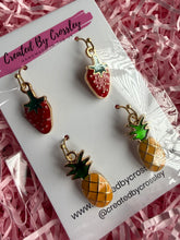 Load image into Gallery viewer, Fruit Earring Duo