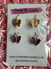 Load image into Gallery viewer, Butterfly Earring Duo