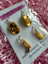 Load image into Gallery viewer, Cowboy Earring Duo