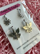 Load image into Gallery viewer, Snow Angel Earring Duo