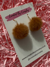 Load image into Gallery viewer, Fluffy Colourful Charm Earrings