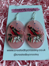 Load image into Gallery viewer, Large Bird Charm Earrings