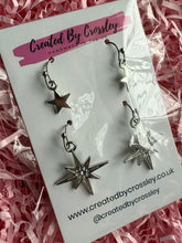 Load image into Gallery viewer, Star Earring Duo