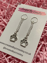 Load image into Gallery viewer, Paw Print Hearing Aid Charms