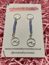 Load image into Gallery viewer, Blue Wave Hearing Aid Charms