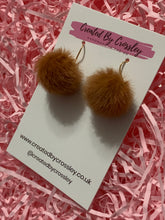 Load image into Gallery viewer, Fluffy Colourful Charm Earrings