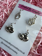 Load image into Gallery viewer, Cat Earring Duo