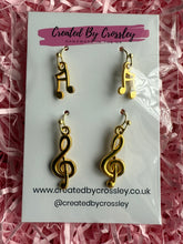 Load image into Gallery viewer, Music Earring Duo