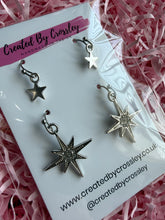 Load image into Gallery viewer, Star Earring Duo