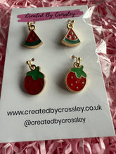 Load image into Gallery viewer, Fruit Earring Duo