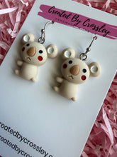 Load image into Gallery viewer, Koala Charm Earrings